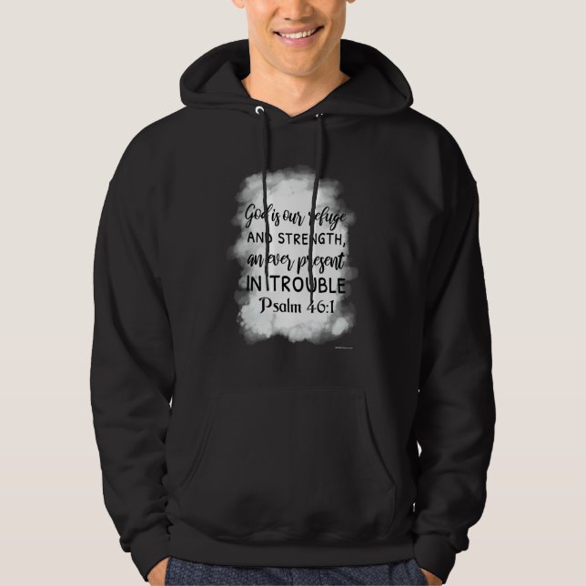 Bible Verse Christian Church God Jesus Religious G Hoodie (Framsida)