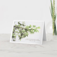 Bible Verse Christian Studenten Greeting Card