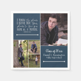 Bible Verse Christian Studenten Photo Collage Pappersservett