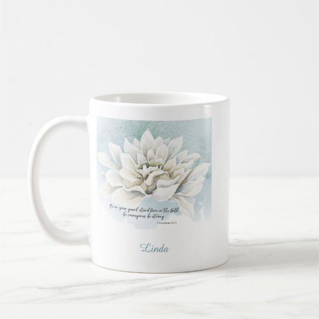 Bible verse Coffee Mug Kaffemugg (Vänster)