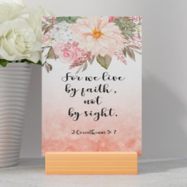 Bible Verse Corinthians Card Bordsnummer