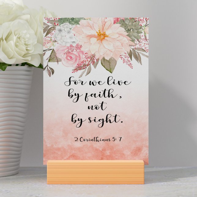 Bible Verse Corinthians Card Bordsnummer (Skapare uppladdad)
