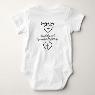 Bible Verse Custom Baby Bodysuit  T Shirt