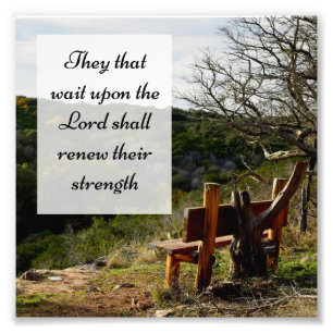 Bible Verse Encouragement Scripture Scenia Fototryck