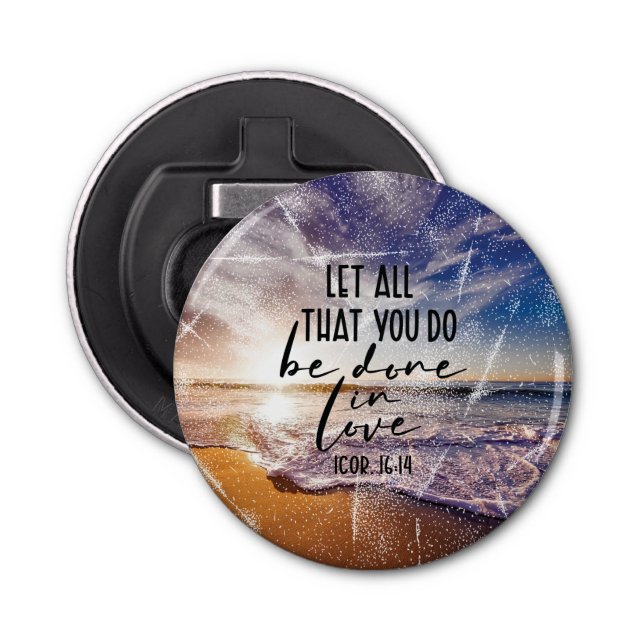 Bible Verse Flaska-öppnare Flasköppnare (Framsidan)