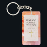 Bible Verse Floral Key Chain<br><div class="desc">Carry beauty and encouragement with you every day with our Roses & Faith Acrylic Key Chain. Featuring a floral image paired with uplifting an Scripture, this key chain is more than just stylish—it's a soul-soothing reminder of truth wherever you go. Customize the text on the back as desired! Makes a...</div>