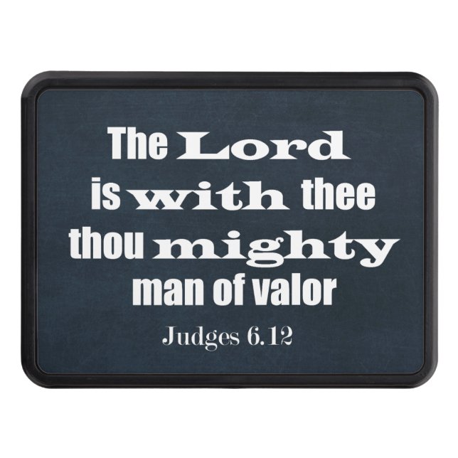 Bible Verse för manar Dragkroksskydd (Framsidan)