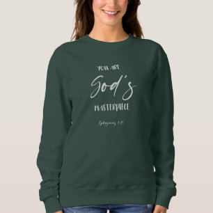 Bible Verse Grönt Woman Sweatshirt T Shirt
