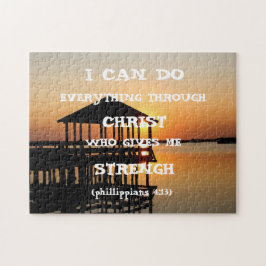 Bible Verse Inspirational Quote Scripture Jigszawa Pussel