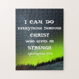 Bible Verse Inspirational Quote Scripture Jigszawa Pussel