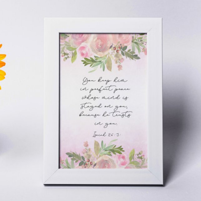 Bible Verse Isaiah-kort Bordsnummer (Skapare uppladdad)