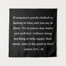 Bible Verse James 2:15-16