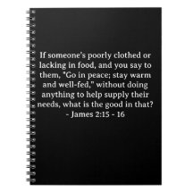 Bible Verse James 2:15-16