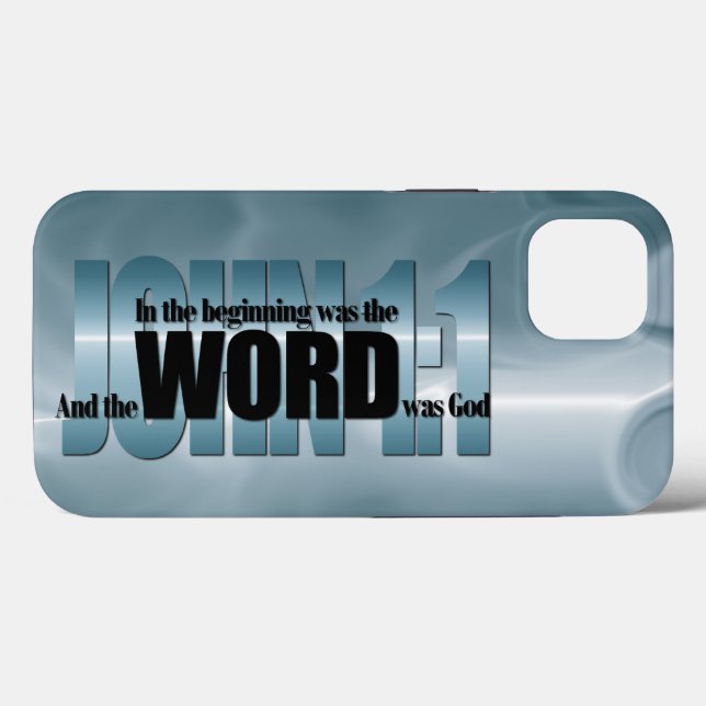 Bible Verse - John 1:1 (Baksida (horisontell))