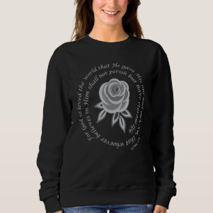 Bible Verse John 316 för Gud så älskade världen T Shirt