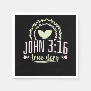 Bible Verse John 316 True Story Pappersservett