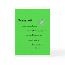 Bible Verse-julkort - John 3:16