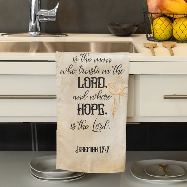 Bible verse Kitchen Towel Kökshandduk (Skapare uppladdad)