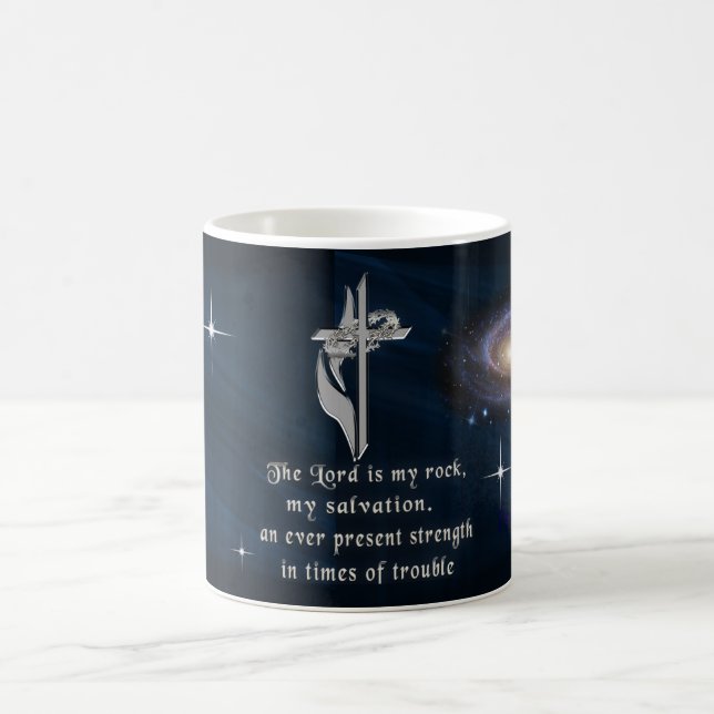 Bible Verse Magisk Mugg (Center)