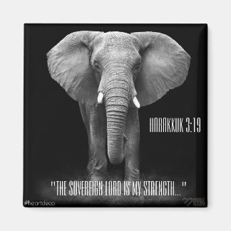 Bible Verse Magnet - Habbukuk