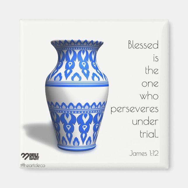 Bible Verse Magnet - James (Framsidan)