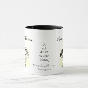 Bible Verse Mountain Flytta Black Faith Mark 11 Mugg