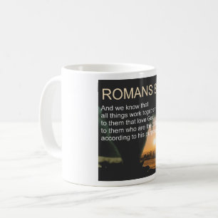 Bible Verse Mugg Day 13, ROMANS 8:28