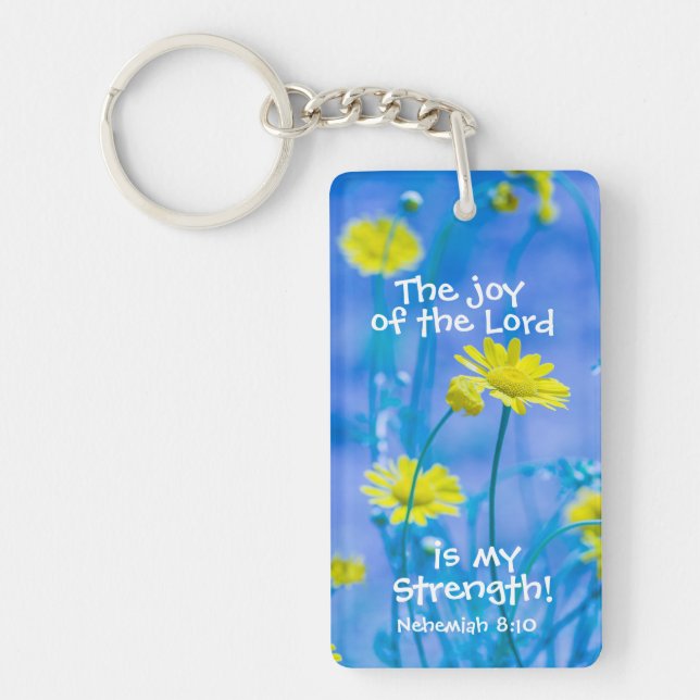 Bible Verse Nehemiah Herren-Anpassningsbarnas Joy (Framsidan)