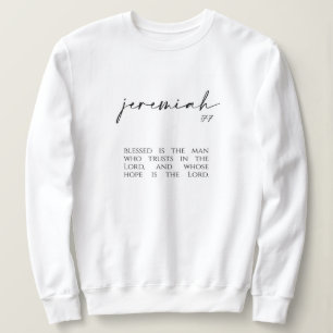 Bible Verse om Kärlek White Woman Sweatshirt T Shirt