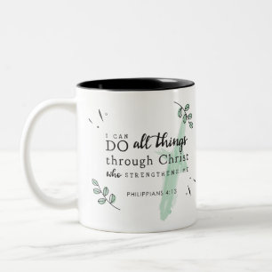 Bible Verse Philippians 4:13 Mugg