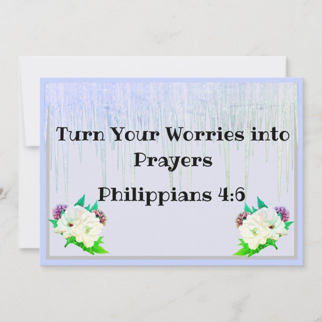 Bible Verse Philippians 4:6 (Framsida)