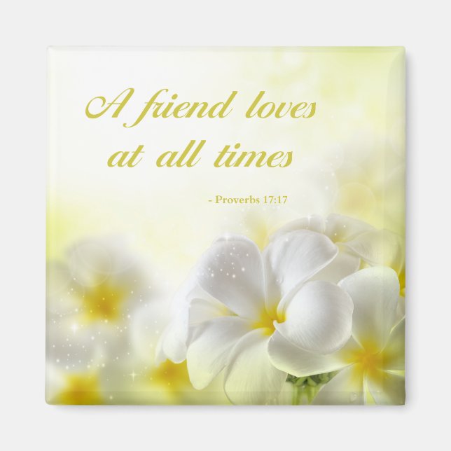 Bible Verse | Proverbs 17:17 | Magnet (Framsidan)