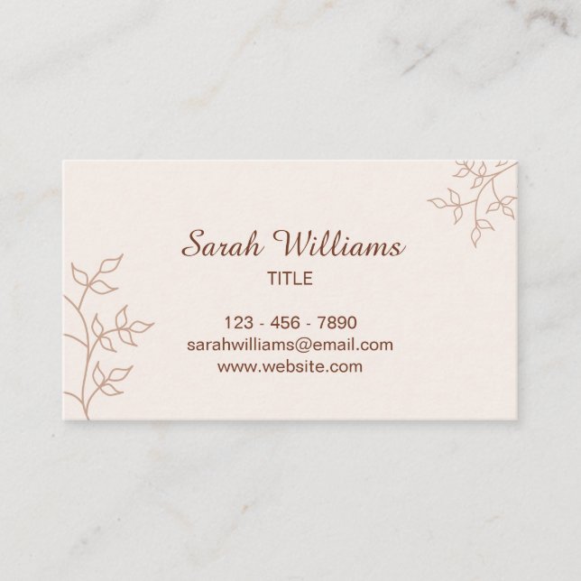 Bible Verse Proverbs 31:25 Blommigt Women Christia Visitkort (Framsida)