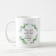 Bible Verse psalm 91 Eucalyptus WandeChristian