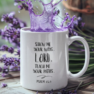 Bible verse Psalm Kaffemugg
