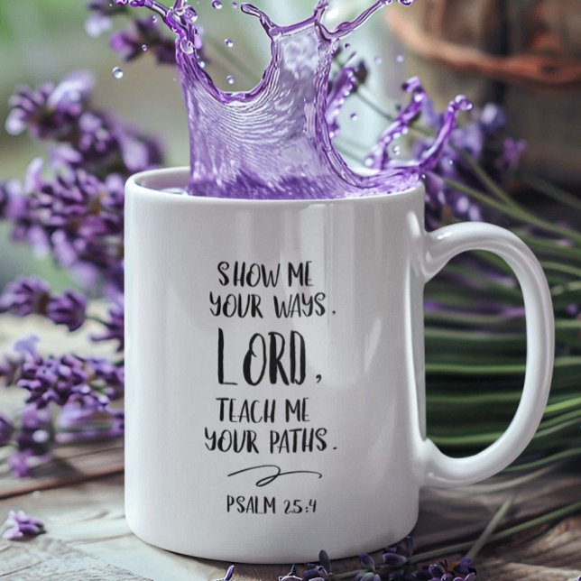 Bible verse Psalm Kaffemugg (Skapare uppladdad)