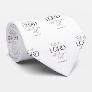 Bible Verse religiösa Händelser Neck Tie Slips