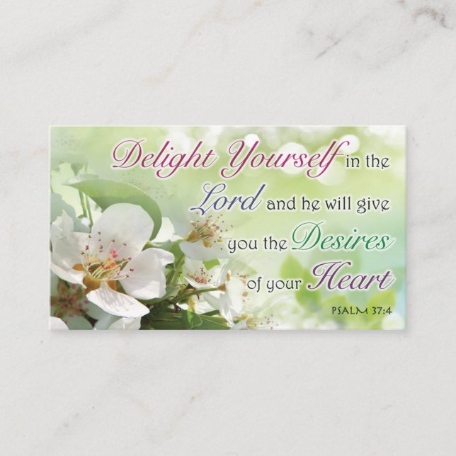Bible Verse, Religious Motivational Cards (Framsida)