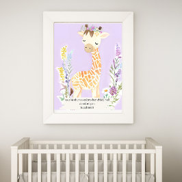 Bible Verse Safari Nursery Photo Fototryck