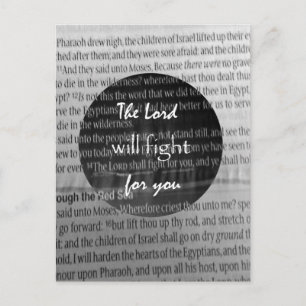 Bible Verse Scripture Encouragement Vykort