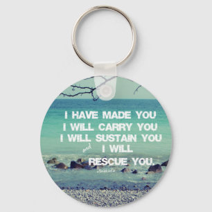 Bible Verse Scripture Nyckelring