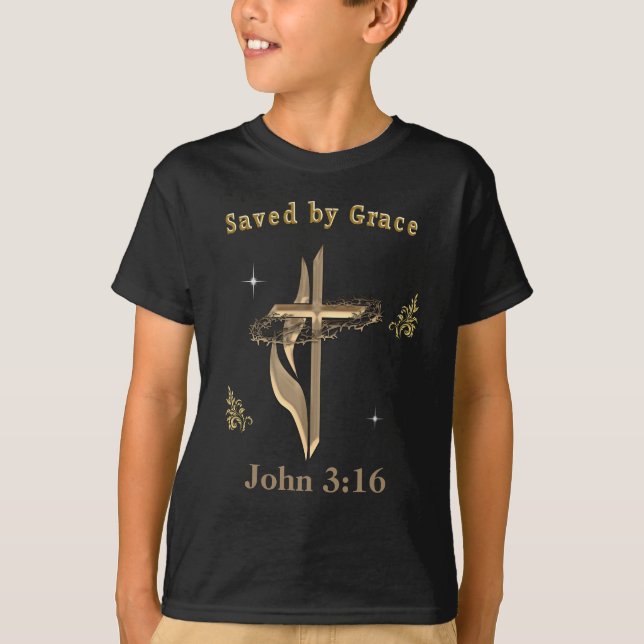 Bible Verse sparad av Grace T Shirt (Framsida)