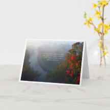 Bible Verse Sympathy Foleting Card