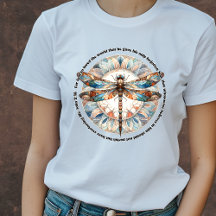 Bible Verse T-shirt | John 3:16 Dragonfly T-shirt