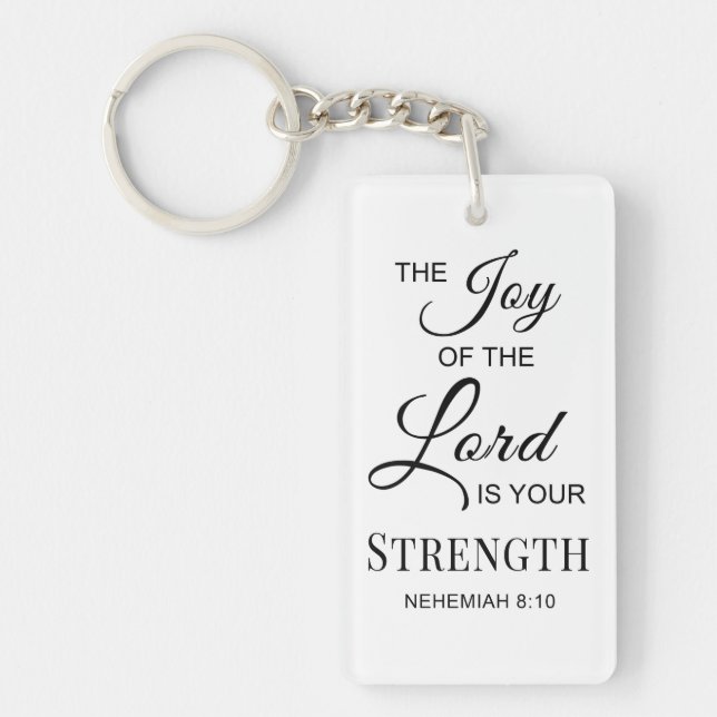Bible Verse The Joy of the Lord är din styrka (Framsidan)