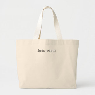 Bible Verse Tote Bag Jumbo Tygkasse