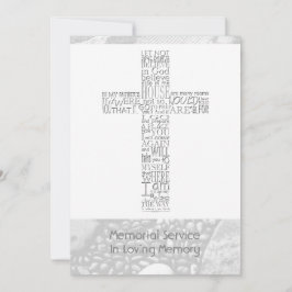 Bible Verses John 14 Memorial Service 3 Inbjudningar