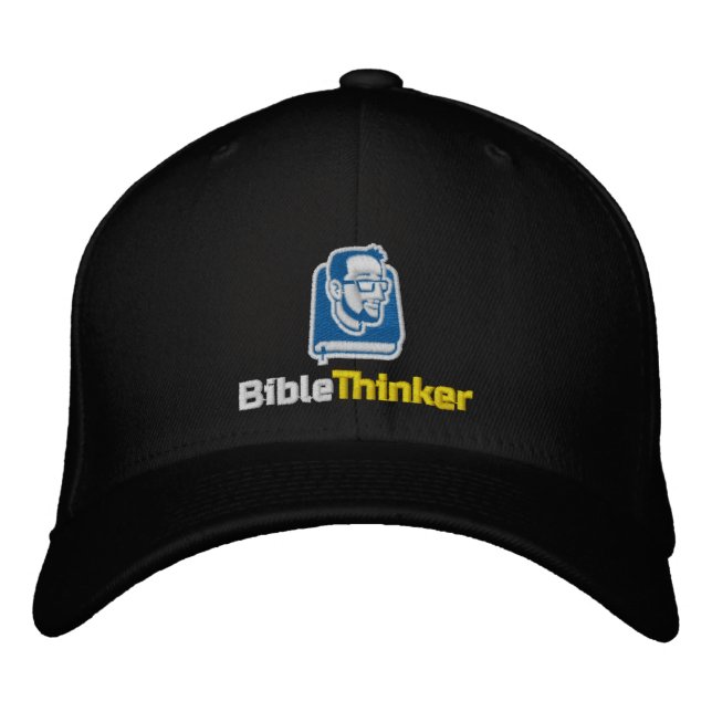 BibleThinker Baseball Cap Broderad Keps (Framsida)