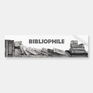 Bibliofil: Bokälskare: Bokmal: Rita konst Bildekal