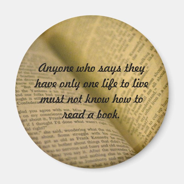 bibliofil magnet (Framsidan)